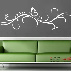 برچسب دیواری طرح درخت انگور تزئینی