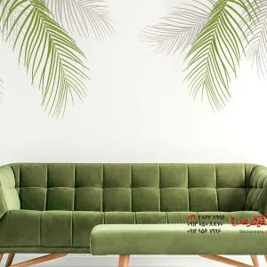 عکس برچسب دیواری طرح نخل