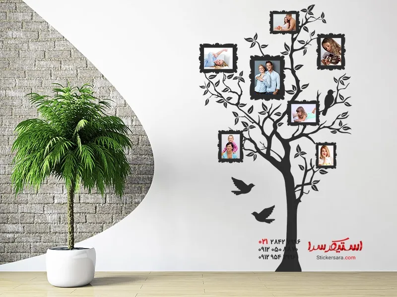 برچسب دیواری عکس درخت_335 برچسب دیواری عکس درخت