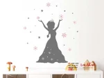 برچسب دیواری فروزن