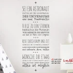 برچسب دیواری فضانورد