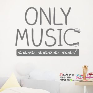 عکس استیکر دیواری ملودی زندگی