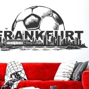 برچسب دیواری فوتبال فرانکفورت_عکس