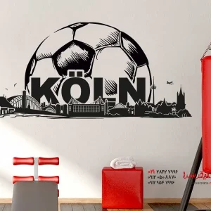 برچسب دیواری فوتبال کلن