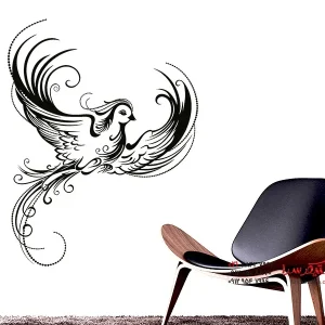 برچسب دیواری فونیکس