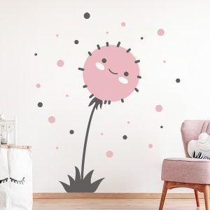 برچسب دیواری قاصدک زیبا