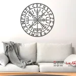 برچسب دیواری قطب‌نمای وایکینگ