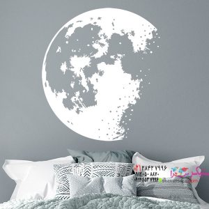 عکس برچسب دیواری ماه