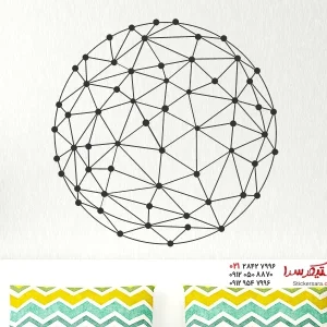 عکس برچسب دیواری متصل