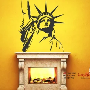 عکس برچسب دیواری مجسمه آزادی