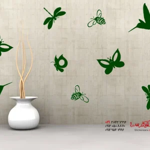 عکس برچسب دیواری مجموعه تکمیلی حیوانات