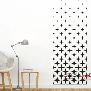 برچسب دیواری مدرن بنر دیواری با ستاره