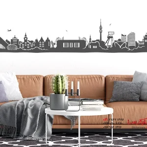 عکس برچسب دیواری مناظر دورتموند