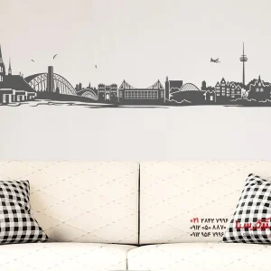 عکس برچسب دیواری مناظر کلن