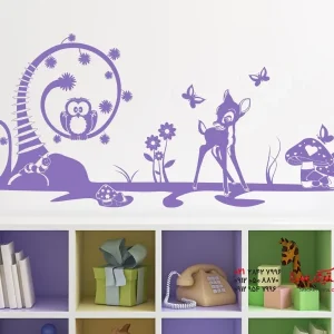 برچسب دیواری منظره افسانه‌ای