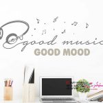عکس برچسب دیواری موسیقی خوب حال خوب