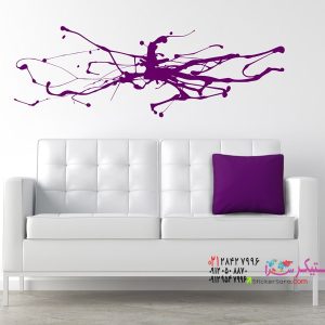 عکس برچسب دیواری هنر مدرن