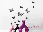 برچسب دیواری پرواز پروانه