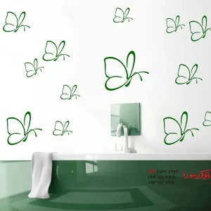 برچسب دیواری پروانه‌ها