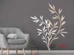 عکس برچسب دیواری چمن‌های منحنی