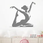 برچسب دیواری ژیمناست آکروباتیک