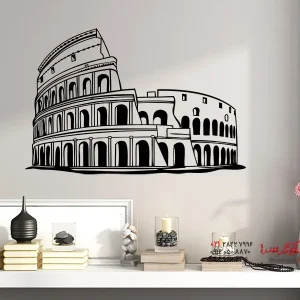 عکس برچسب دیواری کولوسئوم رم