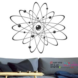 عکس برچسب دیواری کیهان