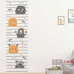 برچسب دیواری گروه هیولاهای بامزه