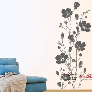 عکس برچسب دیواری گل ذرت