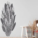 برچسب دیواری گیاه پرنده بهشتی