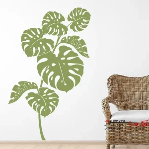 عکس برچسب دیواری گیاه گرمسیری