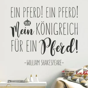 برچسب دیواری یه اسب! یه اسب!