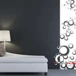 برچسب دیواری، بنر دیواری، دایره