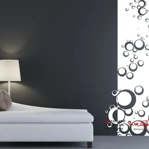 برچسب دیواری، بنر دیواری، دایره