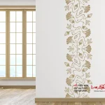 برچسب دیواری، بنر دیواری، سبک آرت نوو