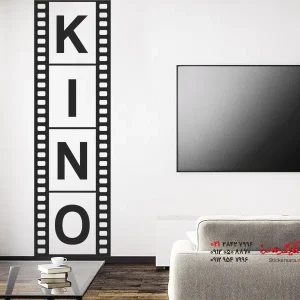 برچسب دیواری، بنر دیواری، سینما