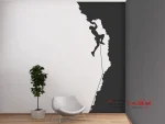 برچسب دیواری، بنر دیواری، صخره نورد آزاد