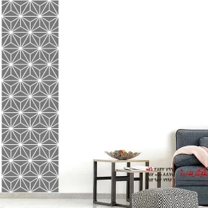 برچسب دیواری، بنر دیواری، طرح هندسی