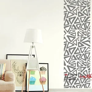 برچسب دیواری، بنر دیواری، مثلث