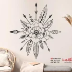برچسب دیواری، تزئینات بوهو
