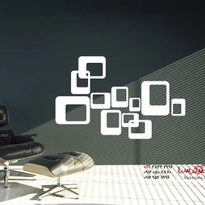 برچسب دیواری، تزئینات رترو