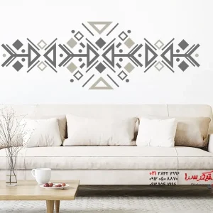 برچسب دیواری، تزئینات قومی خلاقانه