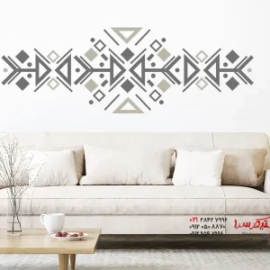 برچسب دیواری، تزئینات قومی خلاقانه