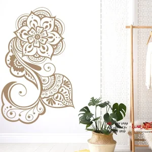 تصویر برچسب دیواری طرح قومی