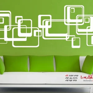 برچسب دیواری، تزئینات مدرن و رترو