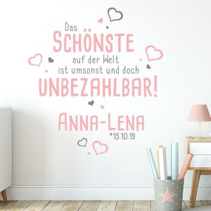 برچسب دیواری، زیباترین چیز دنیا