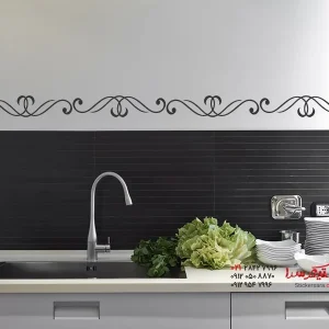 تزئینات ظریف حاشیه برچسب دیواری