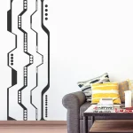 تکنیک بنر دیواری با استیکر دیواری