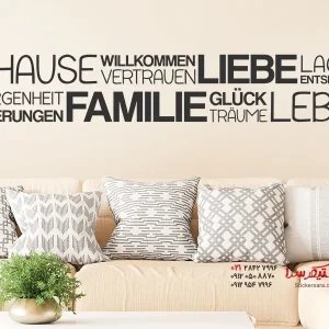 حاشیه برچسب دیواری در خانه