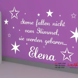 ستاره‌های استیکر دیواری نمی‌افتند...